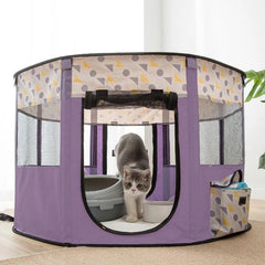Foldable Pet Bed Tent for Cats and Puppies