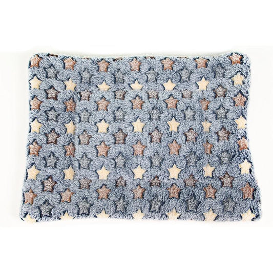 Soft Flannel Pet Cushion Mat for Cozy Sleeping