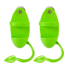 Bird Feeding Cup & Perch Stand, Bird Toys Holder Rack, Cage Accessories