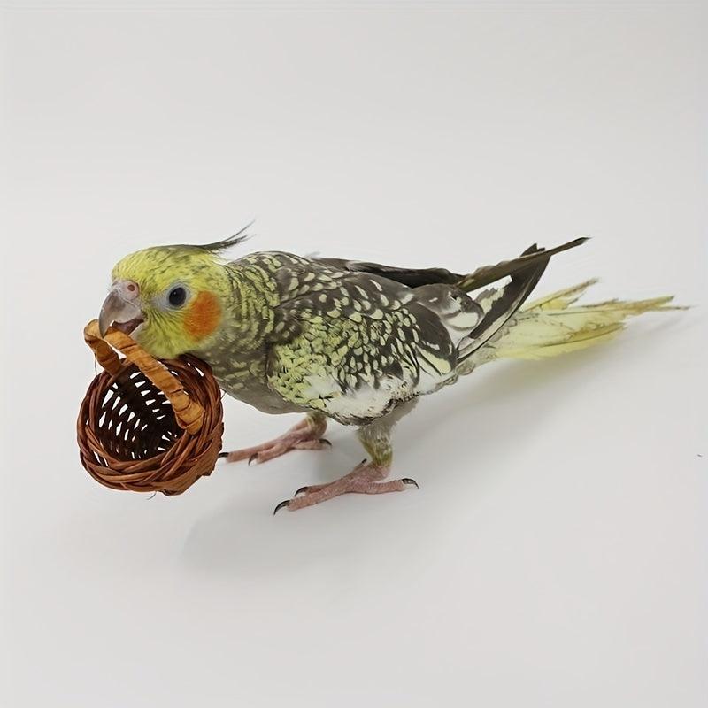 Fun Rattan Bird Toy for Pets - Perfect Chew Toy for Birds