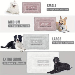 Soft Plush Pet Bed For Dogs Calming And Washable Pet Cushion Sofa