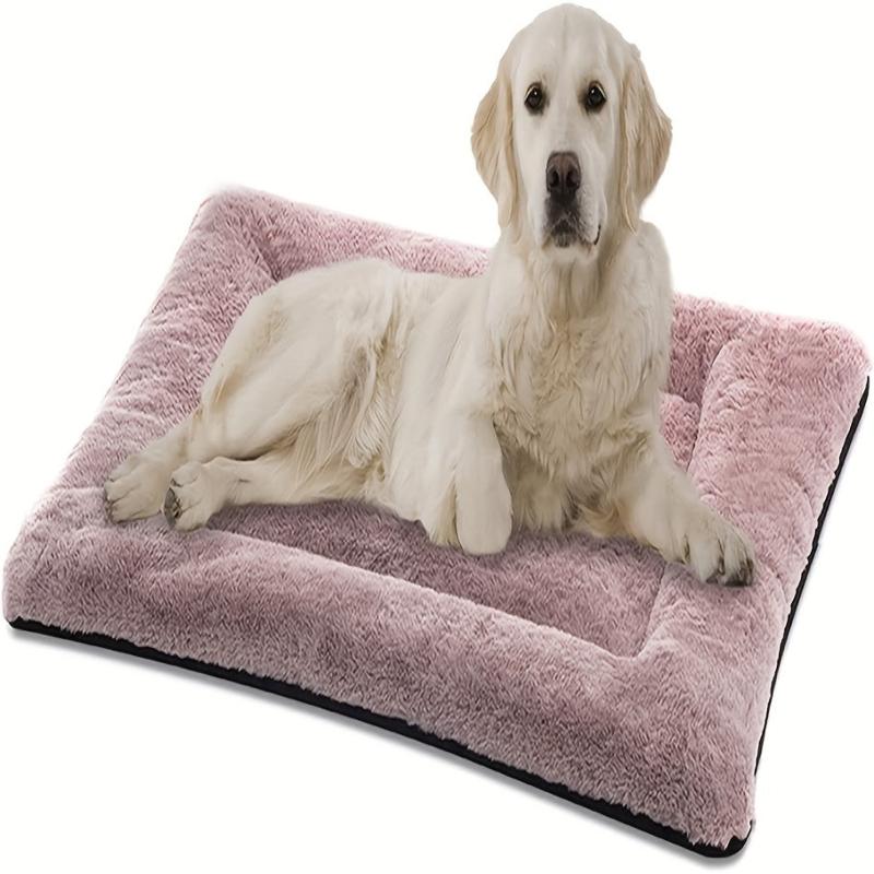Soft Plush Pet Bed For Dogs Calming And Washable Pet Cushion Sofa