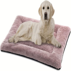Soft Plush Pet Bed For Dogs Calming And Washable Pet Cushion Sofa