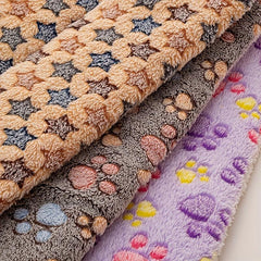 Pet Mat Autumn Winter Thickened Pet Nest Dog Sleeping Mat Cartoon Dog Pad