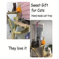 66ft Cat Scratching Rope Natural Sisal Hemp Rope 6mm