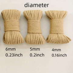 66ft Cat Scratching Rope Natural Sisal Hemp Rope 6mm
