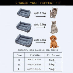 Random Star Print Fuzzy Pet Bed for Dog and Cat