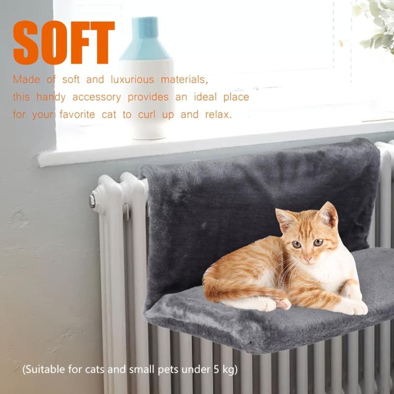 Removable Cat Bed For Windows and Radiators - Cozy Hammock for Cats