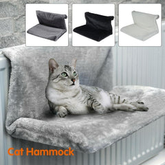 Removable Cat Bed For Windows and Radiators - Cozy Hammock for Cats