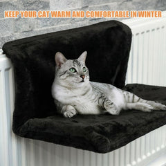 Removable Cat Bed For Windows and Radiators - Cozy Hammock for Cats