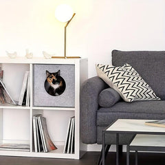 Detachable Zipper Shape Pet Bed