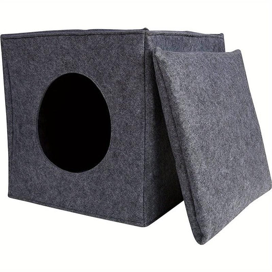 Detachable Zipper Shape Pet Bed