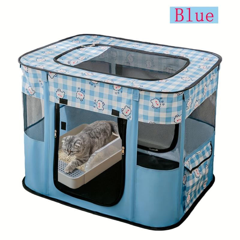 Portable Foldable Pet Playpen Cat Nest Dog Kennel Cat Room