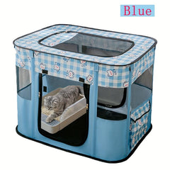 Portable Foldable Pet Playpen Cat Nest Dog Kennel Cat Room