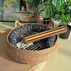 Rattan Cat Nest Cat Sleeping Mat Winter Cat Scratching Board Pet House