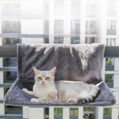 L-shaped Cat Hammock Hanging Bed Window Perch