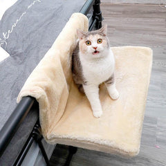 L-shaped Cat Hammock Hanging Bed Window Perch