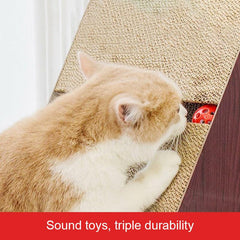 Triangle Cat Scratching Pad & Post for Indoor Cats