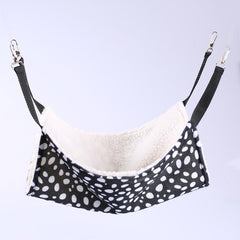 Plush Cat Hammock Cozy Winter Bed