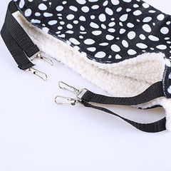 Plush Cat Hammock Cozy Winter Bed