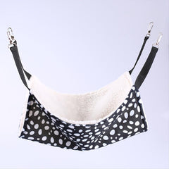 Plush Cat Hammock Cozy Winter Bed