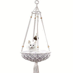 Cozy Cat Hammock Wall Hanging Basket For Small Dogs & Cats