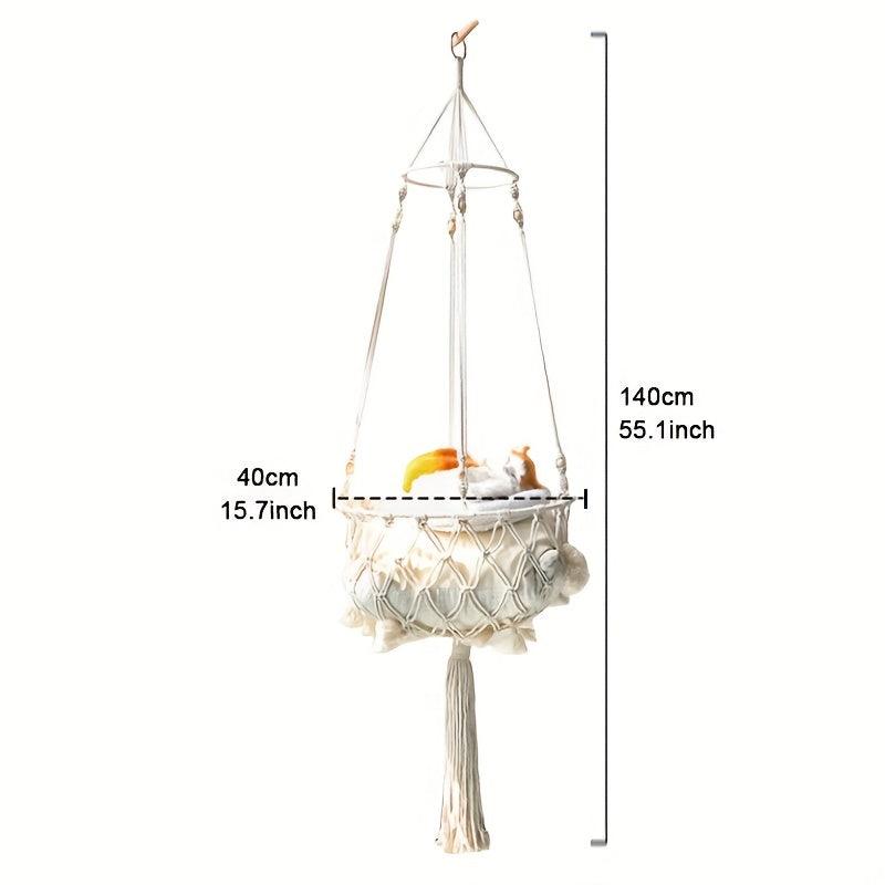 Cozy Cat Hammock Wall Hanging Basket For Small Dogs & Cats