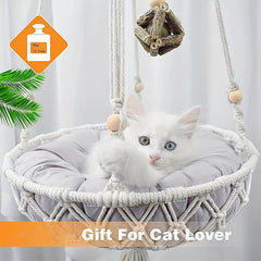 Cozy Cat Hammock Wall Hanging Basket For Small Dogs & Cats