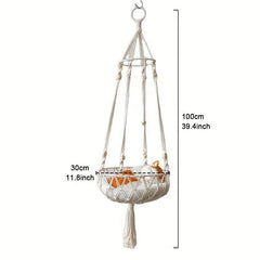 Cozy Cat Hammock Wall Hanging Basket For Small Dogs & Cats