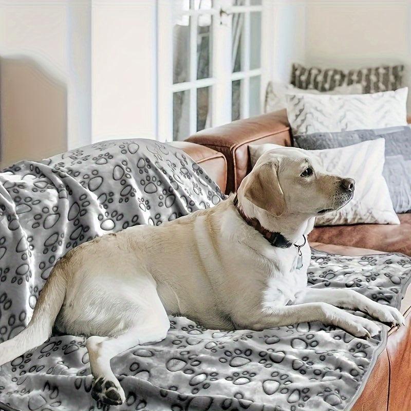 Soft Flannel Fleece Blanket for Pets | Christmas Pet Gift