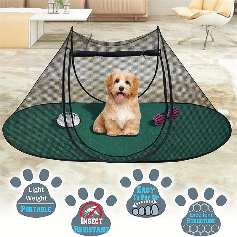 Foldable Pet Tent for Outdoor Playtime