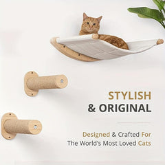 Cat Shelf: Cozy Wall-Mounted Bed for Sleep and Play