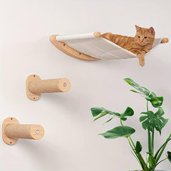 Cat Shelf: Cozy Wall-Mounted Bed for Sleep and Play