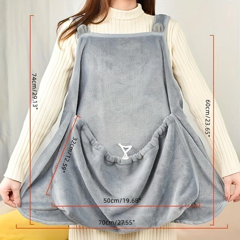 Soft Cat Clothes Cat Aprons Breathable Cat Carrier Bag With Pocket