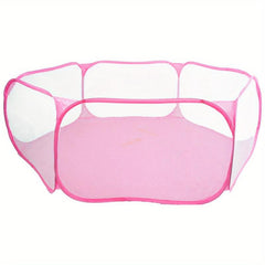 Portable Pet Playpen Foldable Mesh Fence for Dogs Cats Small Animals