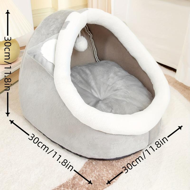 Soft Washable Cat Nest Foldable for Warmth