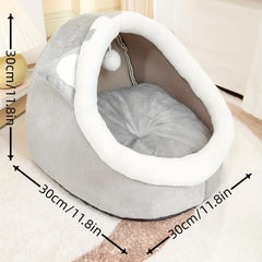 Soft Washable Cat Nest Foldable for Warmth