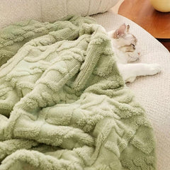 Warm and Cozy Cat Blanket Plush Pet Sleeping Mat
