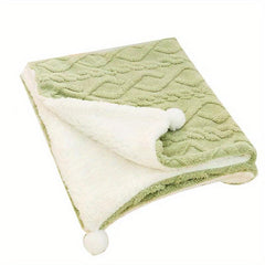 Warm and Cozy Cat Blanket Plush Pet Sleeping Mat