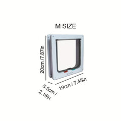 Pet Flap Door for Cats Dogs Pets Supplies