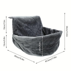 Cat Plush Radiator Bag Hanging Bed Iron Frame Warm Hammock Style Home Cradle