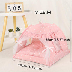 Cozy Lace Tent for Cats & Dogs