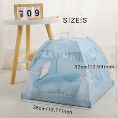 Cozy Lace Tent for Cats & Dogs