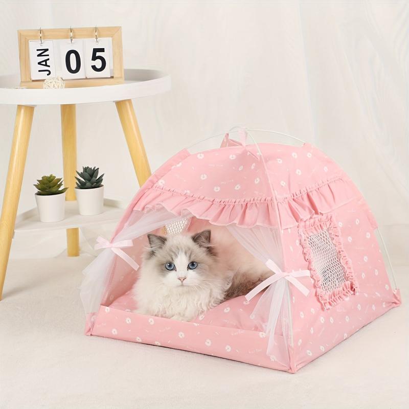 Cozy Lace Tent for Cats & Dogs