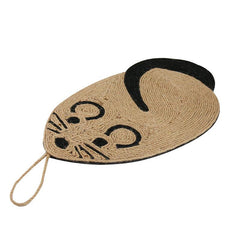 Christmas Tree Cat Scratcher Pad Indoor Scratching Post with Mouse Toy