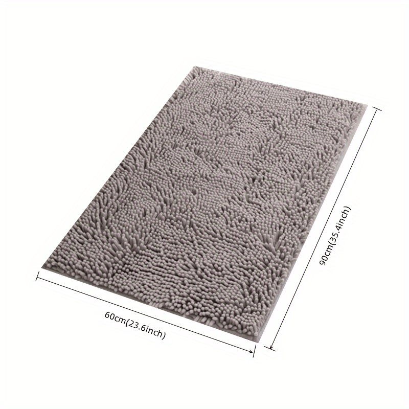 Absorbent Microfiber Pet Bath Rug Non-slip Washable Floor Mat