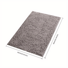 Absorbent Microfiber Pet Bath Rug Non-slip Washable Floor Mat