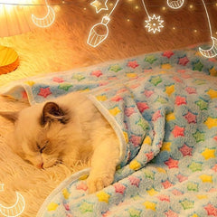 Dog Bed Blankets Dog Sleeping Mat Autumn And Winter Thickened Pet Cushion