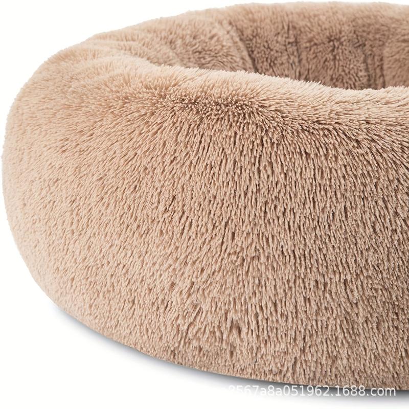 Soft Deep Sleep Plush Round Pet Bed Winter Warm Dog Sleeping Bed