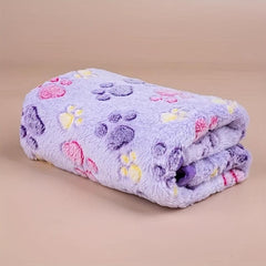 Four Seasons Warm Coral Velvet Pet Blanket